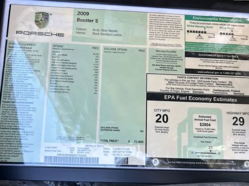 Used 2009 Porsche Boxster S image 31