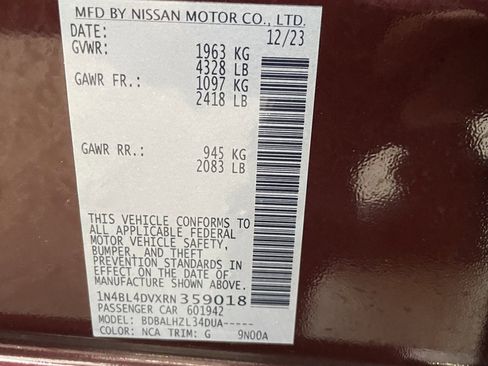 Used 2024 Nissan Altima 2.5 SV image 28