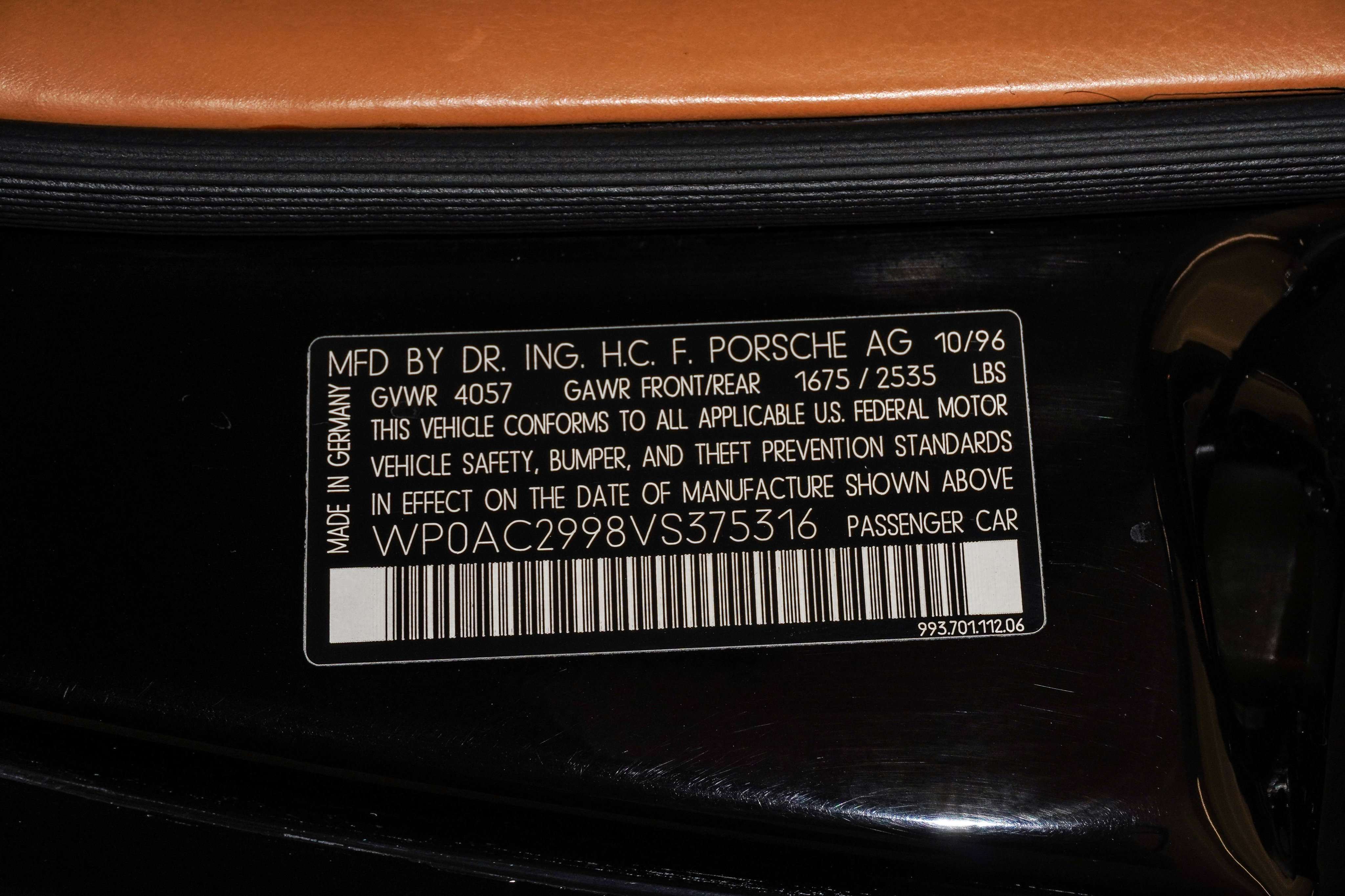 Used 1997 Porsche 911 Turbo AWD/4WD image 45