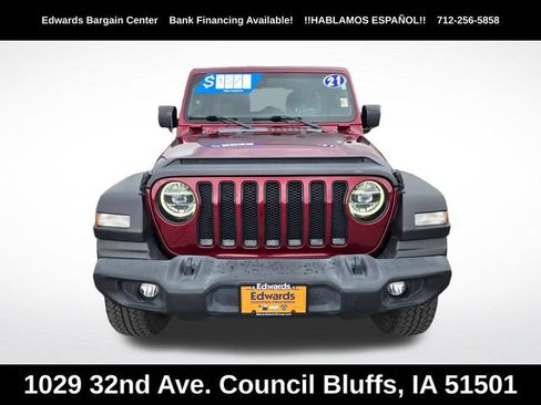 Used 2021 Jeep Wrangler Unlimited Sport AWD/4WD image 8