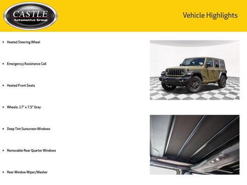 New 2026 Jeep Wrangler Unlimited Sport AWD/4WD image 10