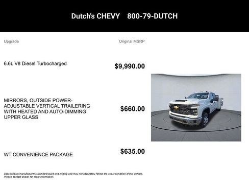 New 2026 Chevrolet Silverado 3500 W/T w/ WT Convenience Package AWD/4WD image 5