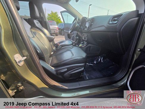 Used 2019 Jeep Compass Limited w/ Advanced Safety Group AWD/4WD image 14