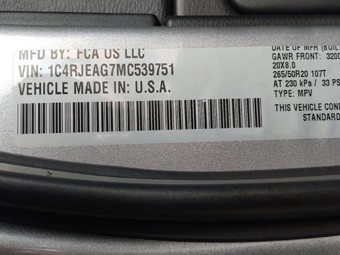 Used 2021 Jeep Grand Cherokee Laredo X RWD image 33