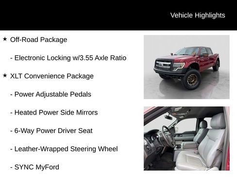 Used 2014 Ford F150 XLT w/ Equipment Group 302A Luxury AWD/4WD image 16