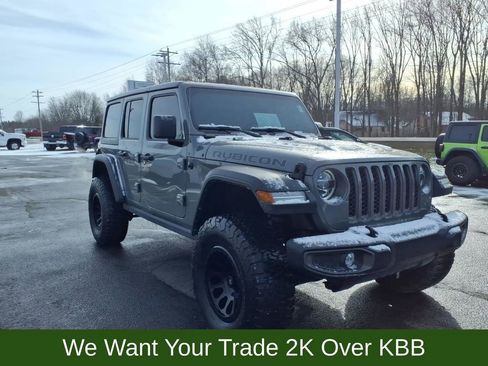 Used 2021 Jeep Wrangler Unlimited Rubicon 4xe w/ Cold Weather Group image 4