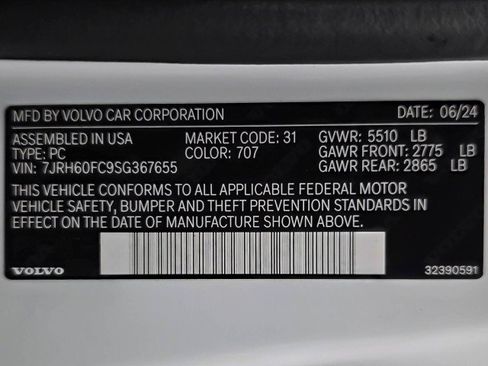 Used 2025 Volvo S60 T8 Plus w/ Climate Package AWD/4WD image 43