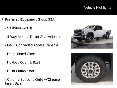 Used 2024 GMC Sierra 2500 SLE w/ SLE Convenience Package AWD/4WD image 7
