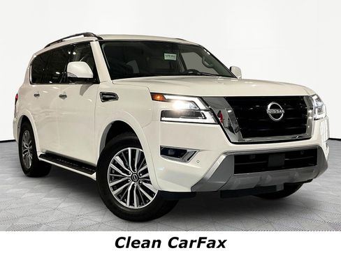Used 2023 Nissan Armada SL w/ Captain's Chairs Package AWD/4WD image 3