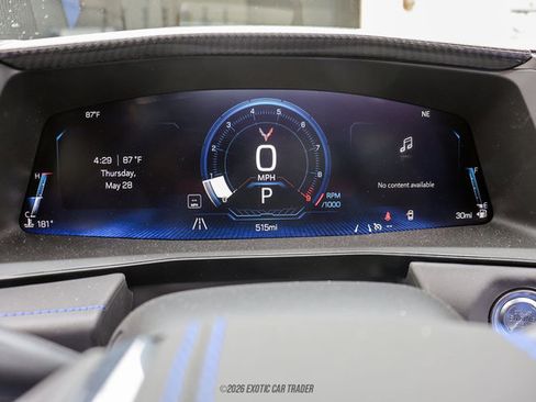 Used 2026 Chevrolet Corvette Z06 w/ Stealth Interior Trim Package RWD image 38