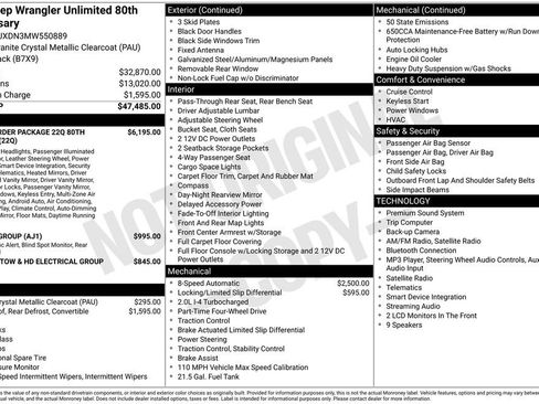Used 2021 Jeep Wrangler Unlimited Sport AWD/4WD image 27