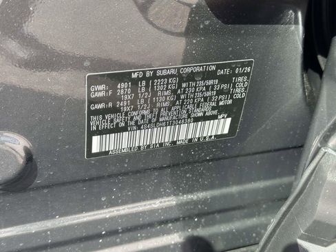 New 2026 Subaru Forester Sport image 13