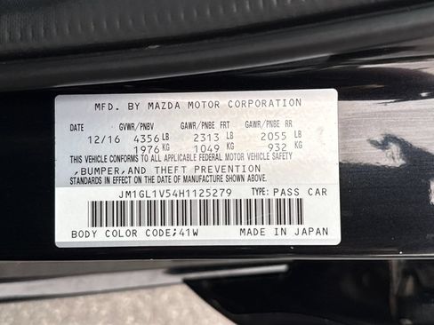 Used 2017 MAZDA MAZDA6 Touring FWD image 31