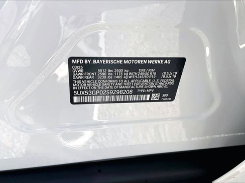 Certified 2025 BMW X3 xDrive30i image 33