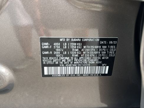 Certified 2024 Subaru Outback Limited AWD/4WD image 48