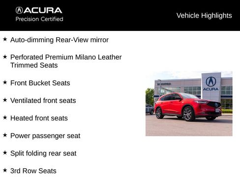 Certified 2024 Acura MDX A-Spec AWD/4WD image 25