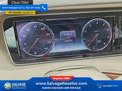 Used 2015 Mercedes-Benz S 550 4MATIC Sedan image 12