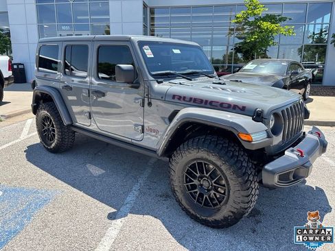 Used 2022 Jeep Wrangler Unlimited Rubicon w/ LED Lighting Group AWD/4WD image 32