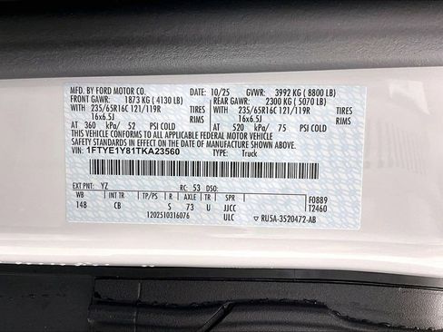 New 2026 Ford Transit 150 Low Roof image 8