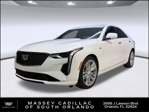 Certified 2025 Cadillac CT4 Premium Luxury w/ Climate Package RWD image 1