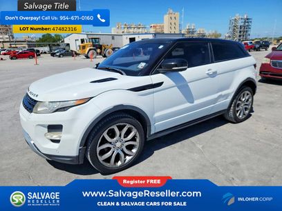 Used 2012 Land Rover Range Rover Evoque Dynamic
