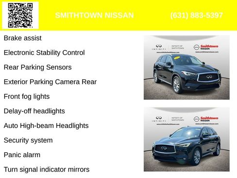 Used 2021 INFINITI QX50 Luxe w/ Cargo Package AWD/4WD image 6