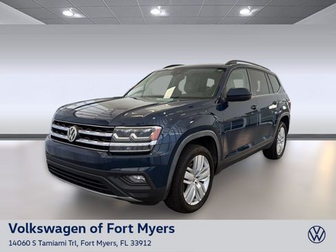 Used 2020 Volkswagen Atlas SE w/ Panoramic Sunroof Package FWD image 1