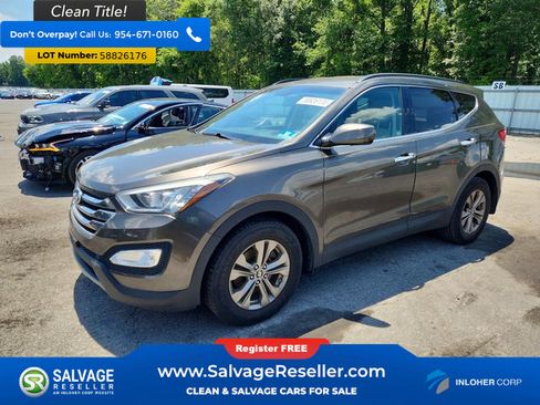 Used 2014 Hyundai Santa Fe Sport w/ Popular Equipment Package 02 AWD/4WD image 1