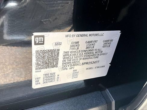 Used 2023 Cadillac Escalade ESV Sport Platinum w/ LPO, ONYX Package AWD/4WD image 35