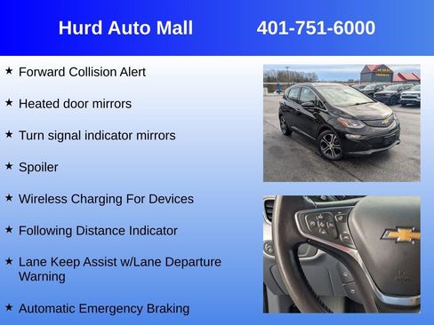 Used 2020 Chevrolet Bolt Premier w/ Infotainment Package image 24
