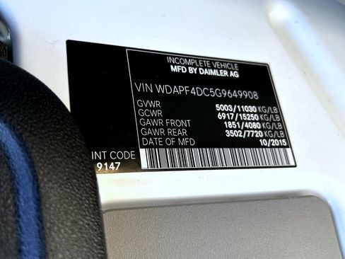 Used 2016 Mercedes-Benz Sprinter 3500 image 21