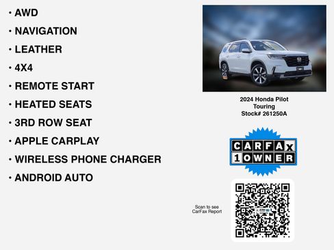 Certified 2024 Honda Pilot Touring image 7