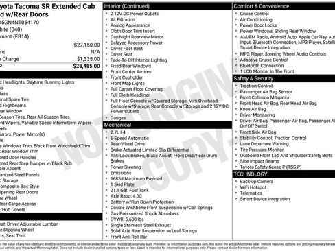 Used 2022 Toyota Tacoma SR image 17