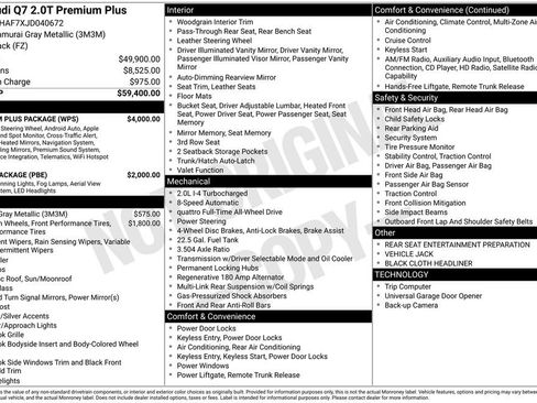 Used 2018 Audi Q7 2.0T Premium Plus w/ Premium Plus Package image 11