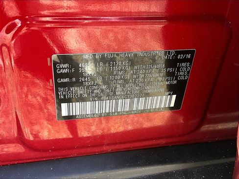 Used 2016 Subaru Outback 2.5i Limited image 32