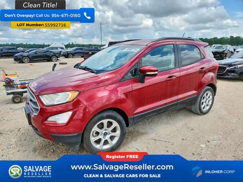 Used 2019 Ford EcoSport SE w/ SE Convenience Package FWD image 1