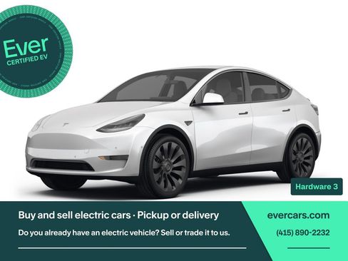 Used 2023 Tesla Model Y Long Range AWD/4WD image 1