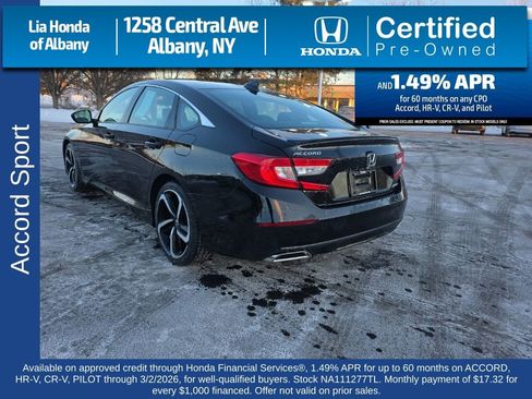 Certified 2022 Honda Accord Sport image 5