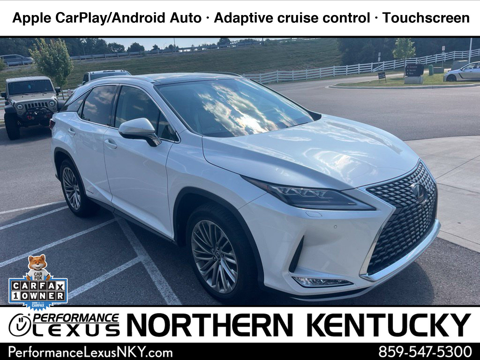 Used 2021 Lexus RX 450h AWD w/ Luxury Package image 1