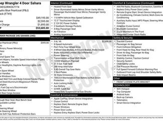 Used 2024 Jeep Wrangler Unlimited Sahara AWD/4WD video 4