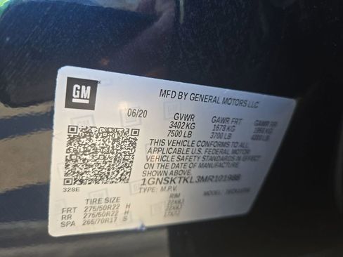 Used 2021 Chevrolet Tahoe High Country w/ Premium Package image 34