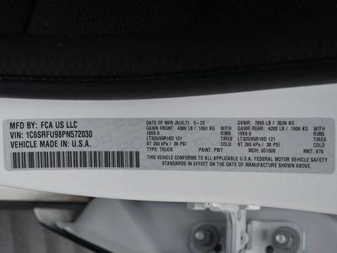 Used 2023 RAM 1500 TRX w/ TRX Level 2 Equipment Group AWD/4WD image 31