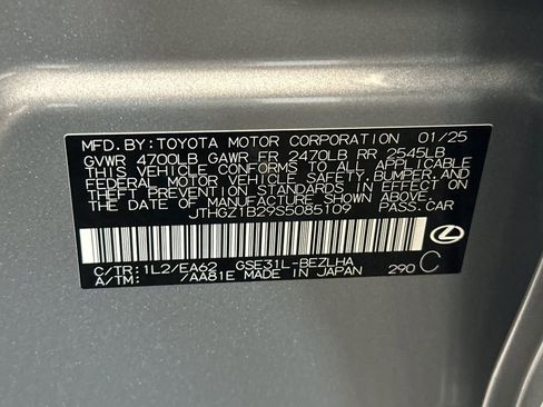 Certified 2025 Lexus IS 350 F Sport w/ Accessory Package RWD image 28