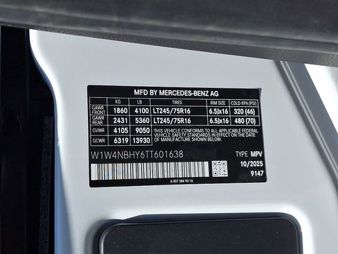 New 2026 Mercedes-Benz Sprinter 2500 image 16