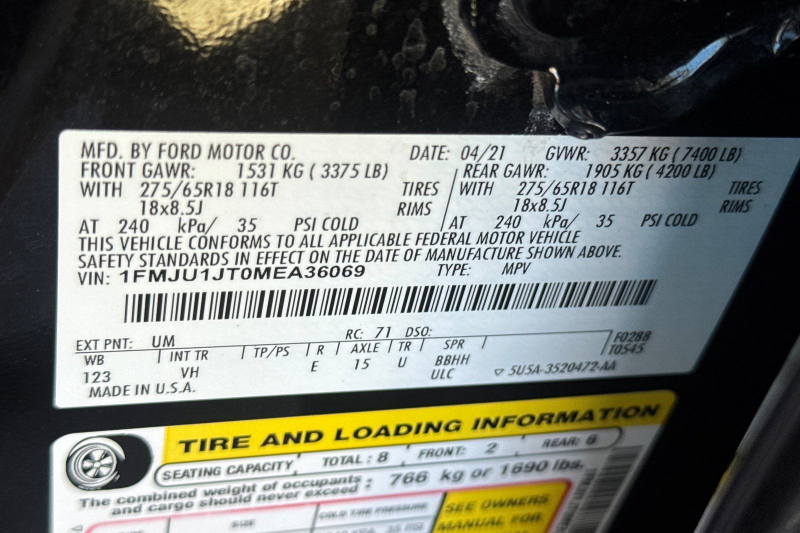 Used 2021 Ford Expedition XLT AWD/4WD image 28