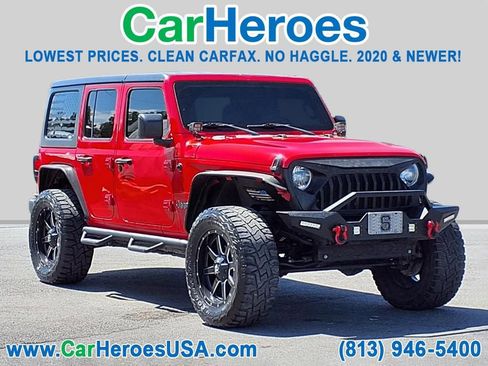 Used 2020 Jeep Wrangler Unlimited Sport S image 1