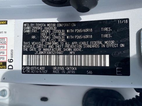 Used 2019 Lexus GX 460 Premium w/ Premium Package AWD/4WD image 20