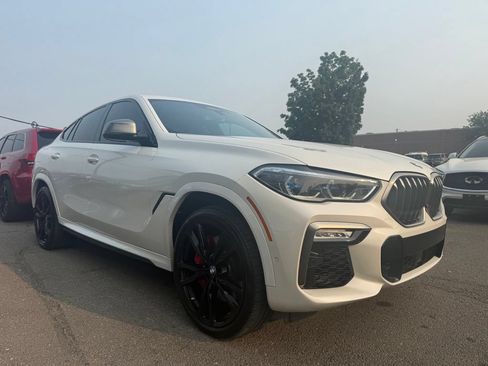 Used 2021 BMW X6 M50i w/ Executive Package AWD/4WD image 2