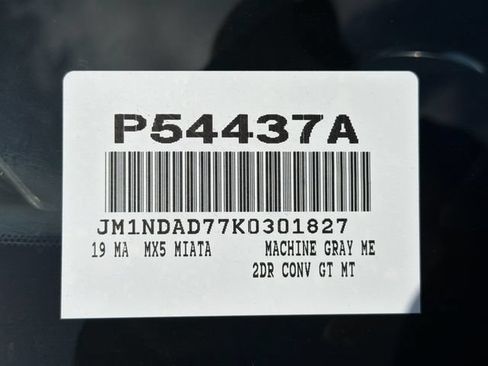 Used 2019 MAZDA MX-5 Miata Grand Touring RWD image 31