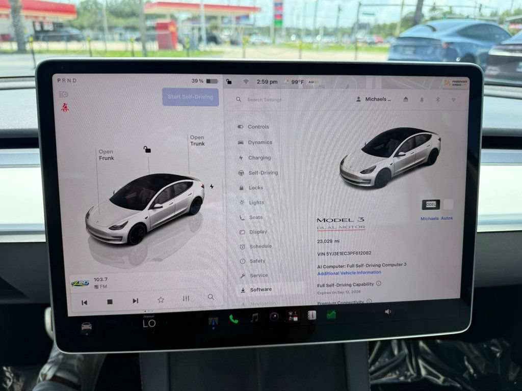 Used 2023 Tesla Model 3 Performance AWD/4WD image 13